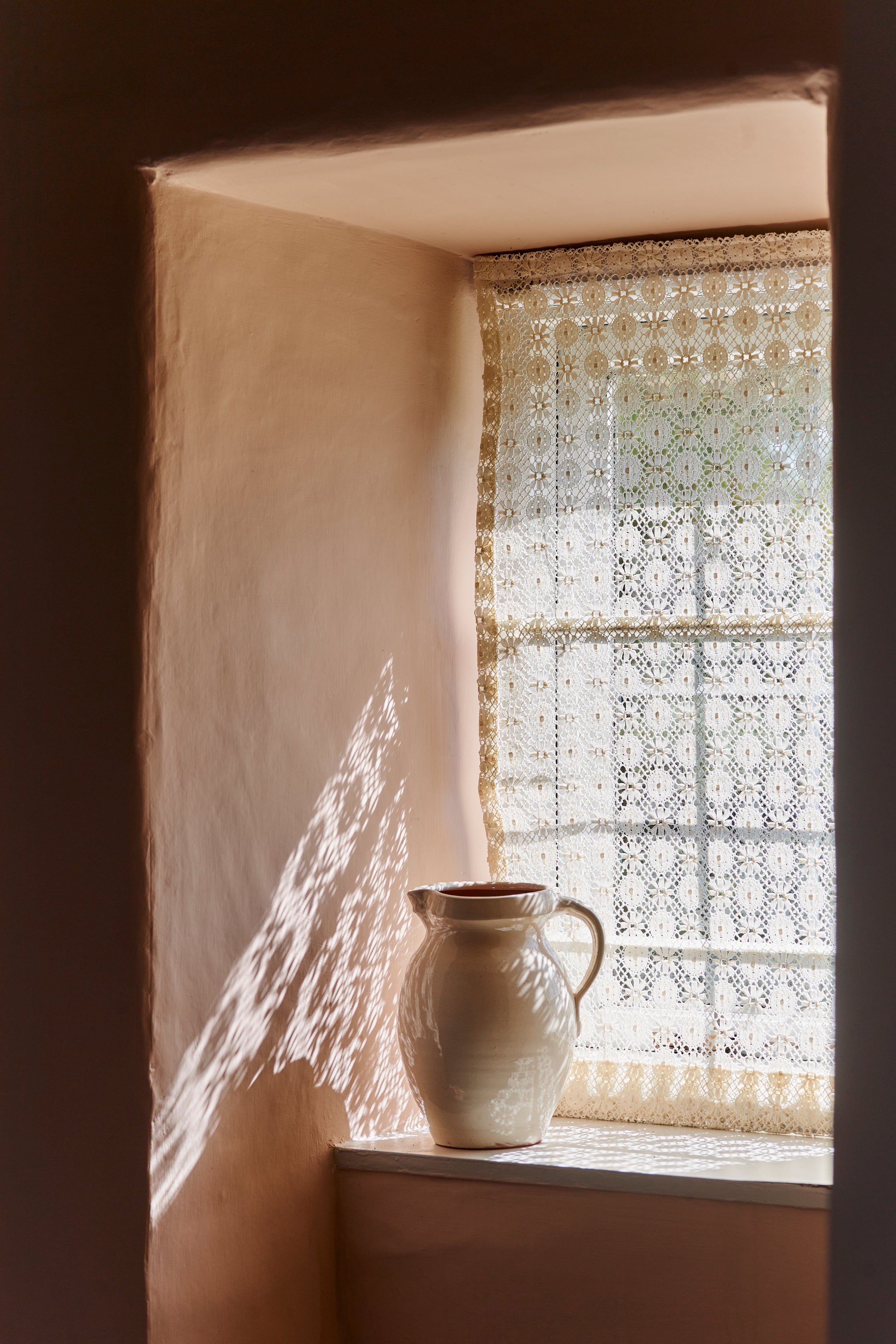 Blind Belvoir Lace Natural