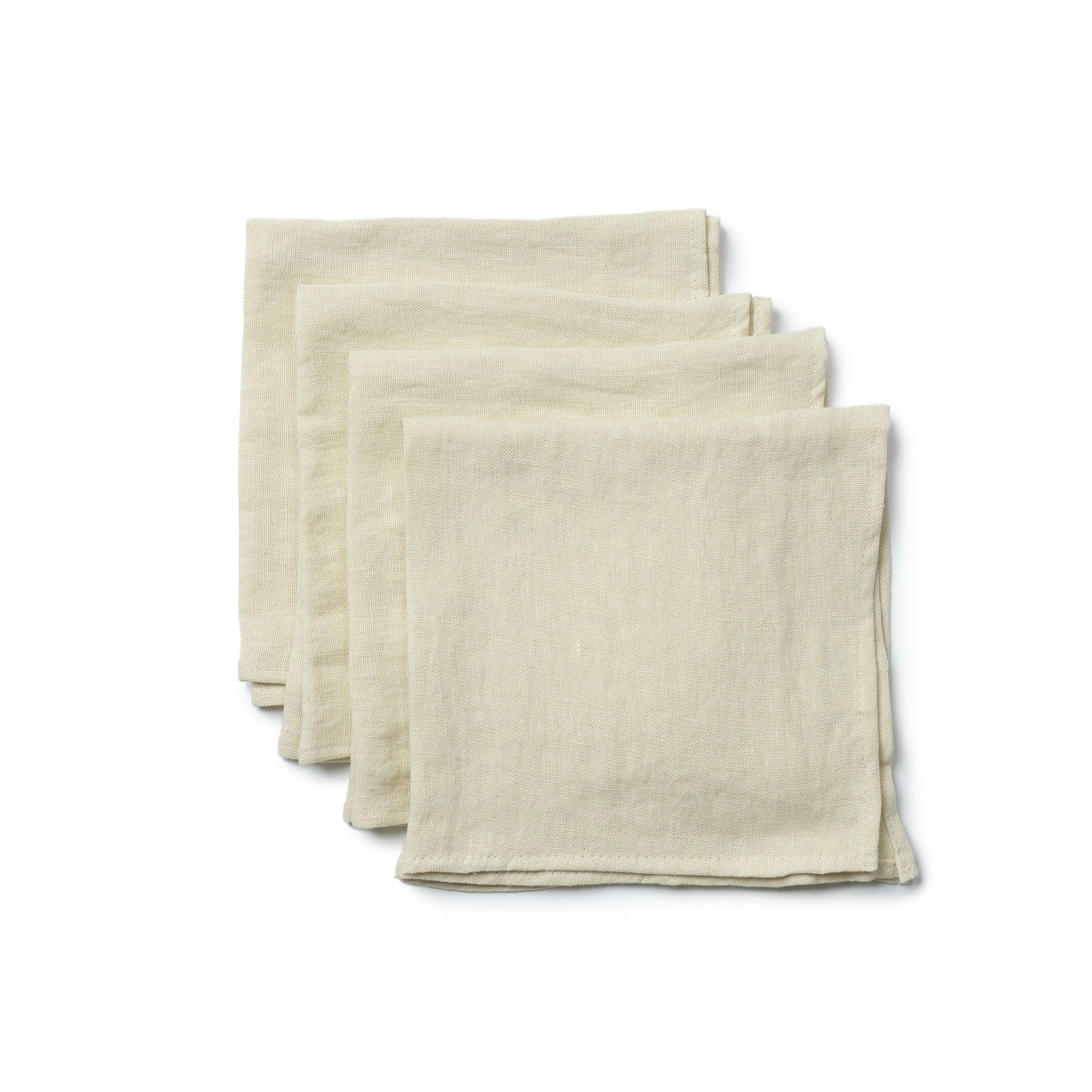 Linen Napkins Stone (set of 4)