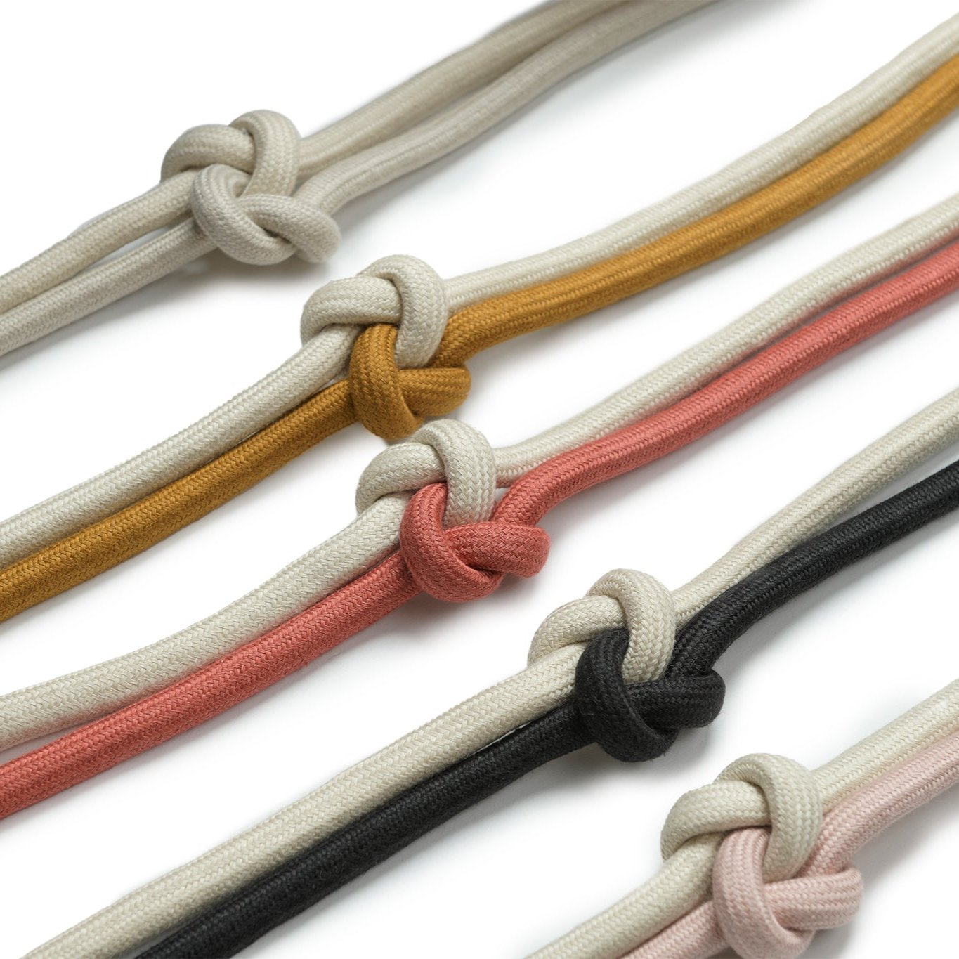 Love Knot Tieback (Single) Stone Linen