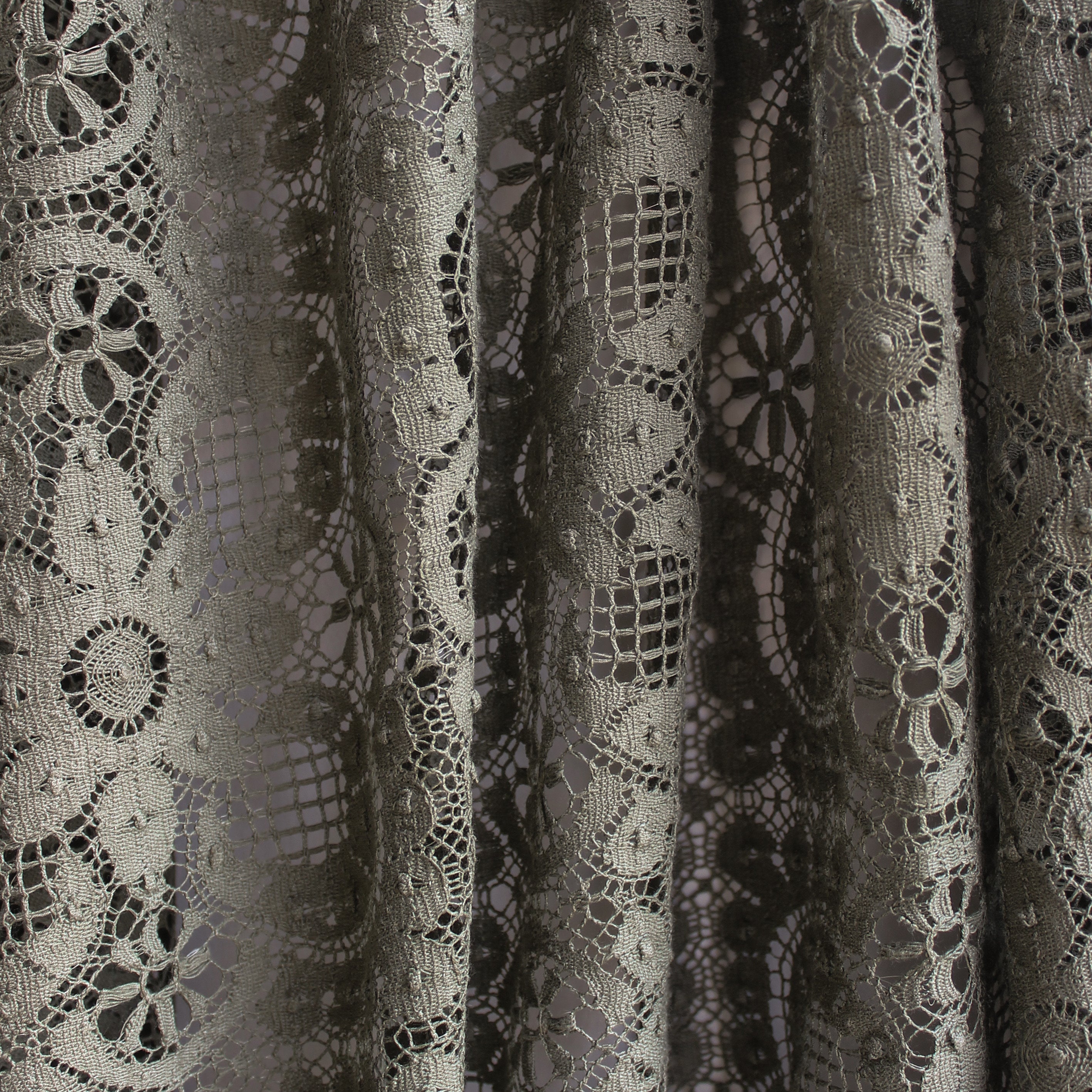 Newark Lace Fabric Sage