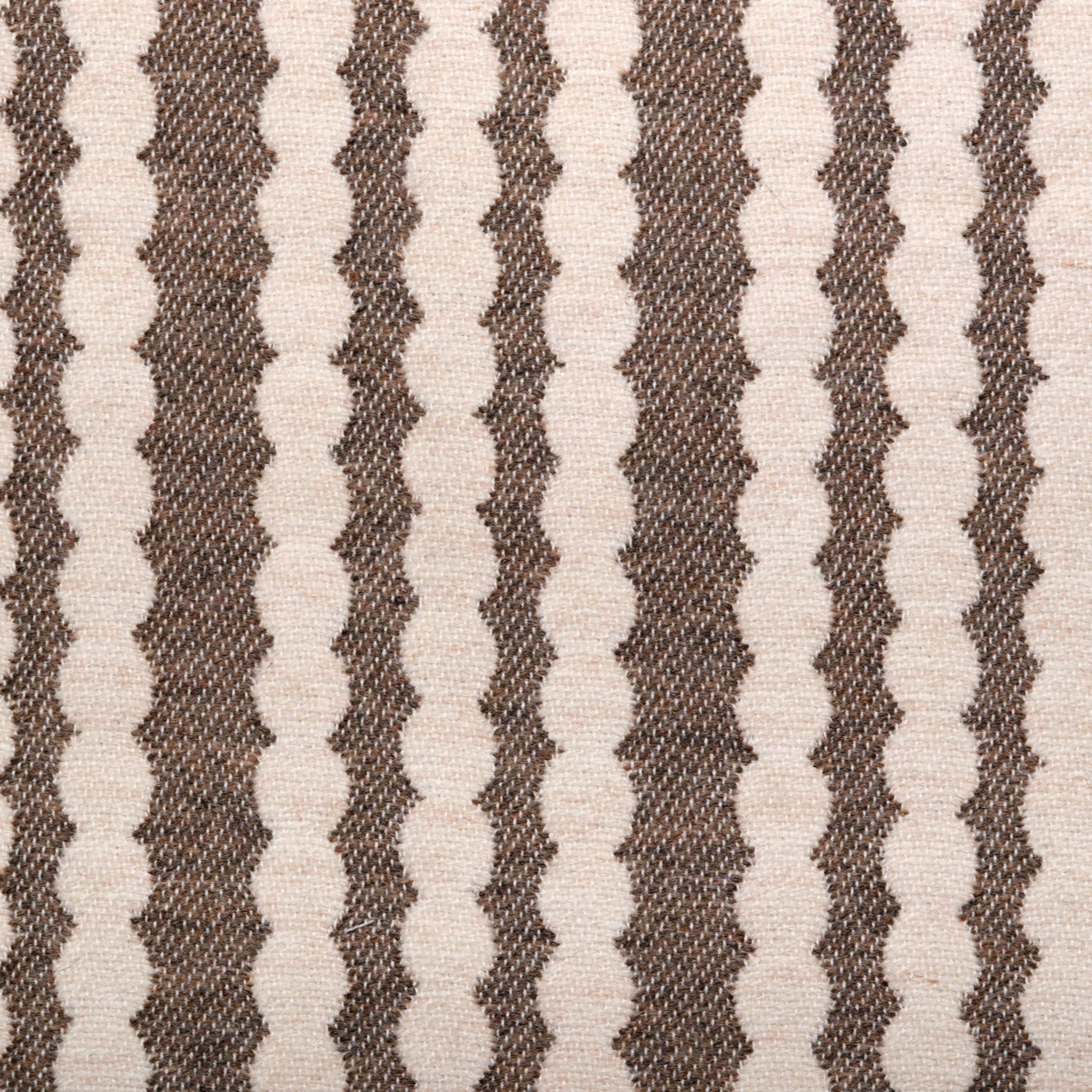 Cushion Scallop Stripe Merino Wool Mouse