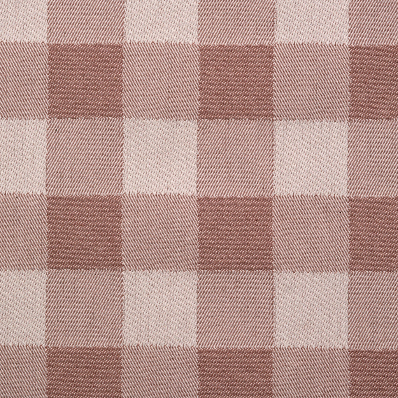 Woodhouse Check Cotton Fabric Blush Sample