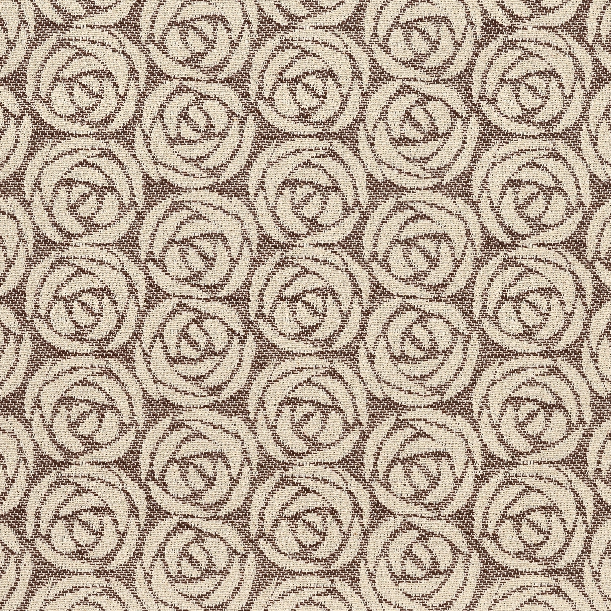 Rose Cotton Fabric Chestnut