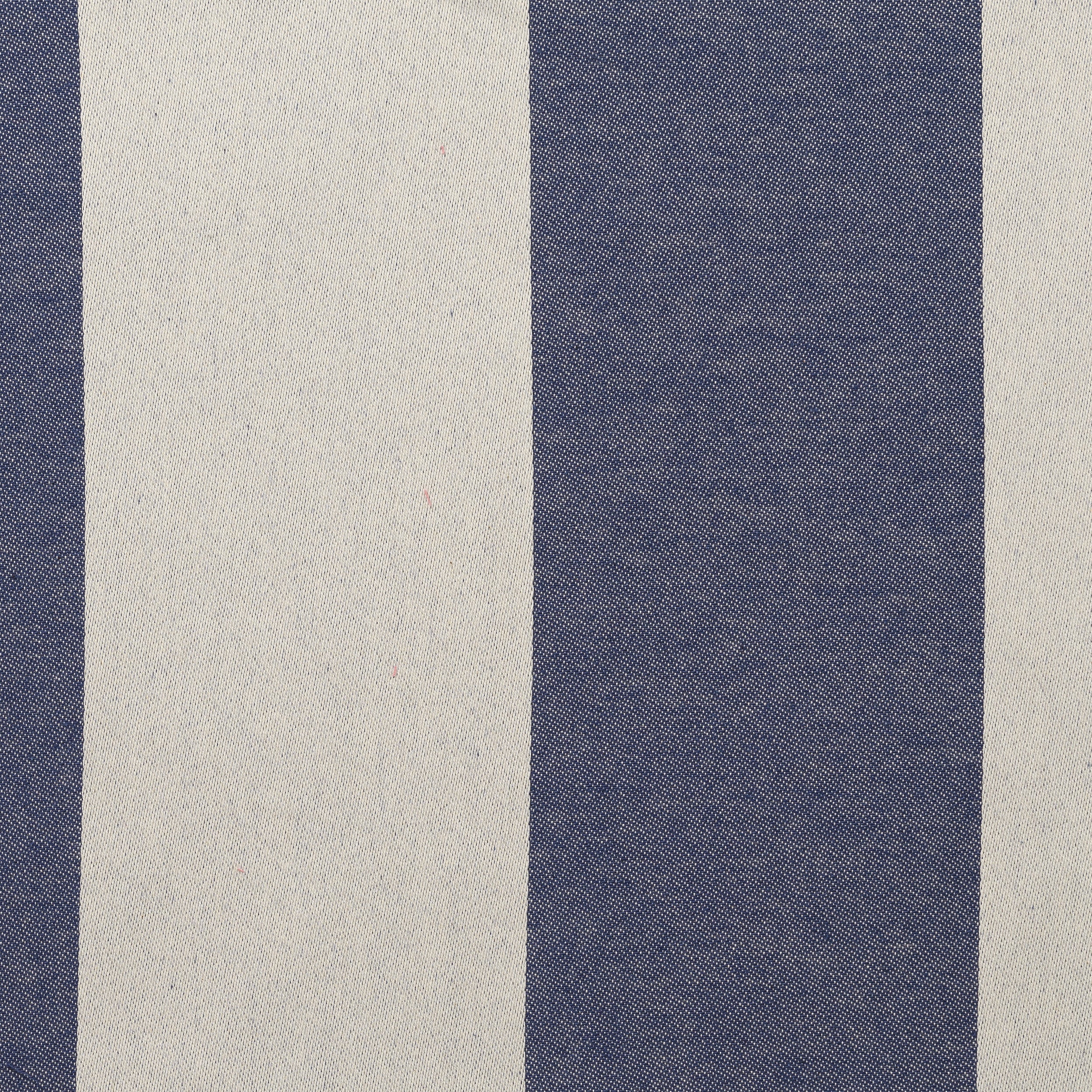 Headboard Sleeper Stripe Cotton Navy