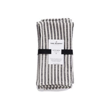 Harbour Stripe Napkin Set of 4 | Luxury Cotton Napkins