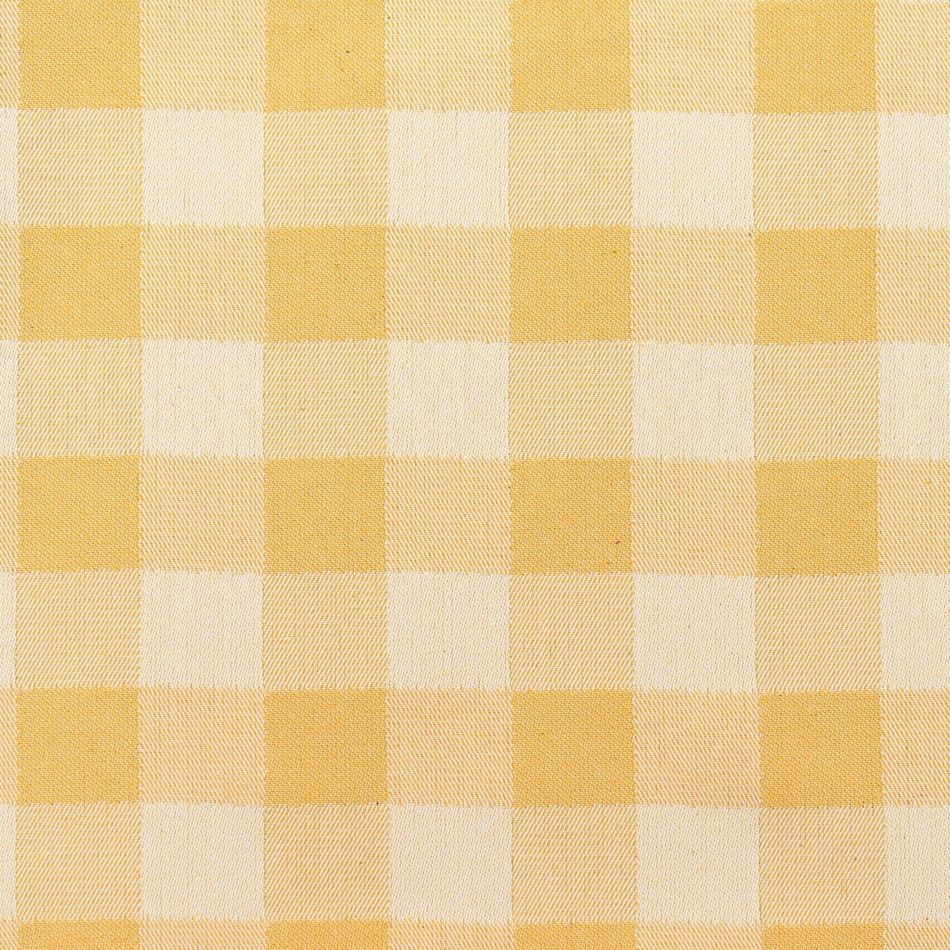 Woodhouse Check Cotton Fabric Mustard