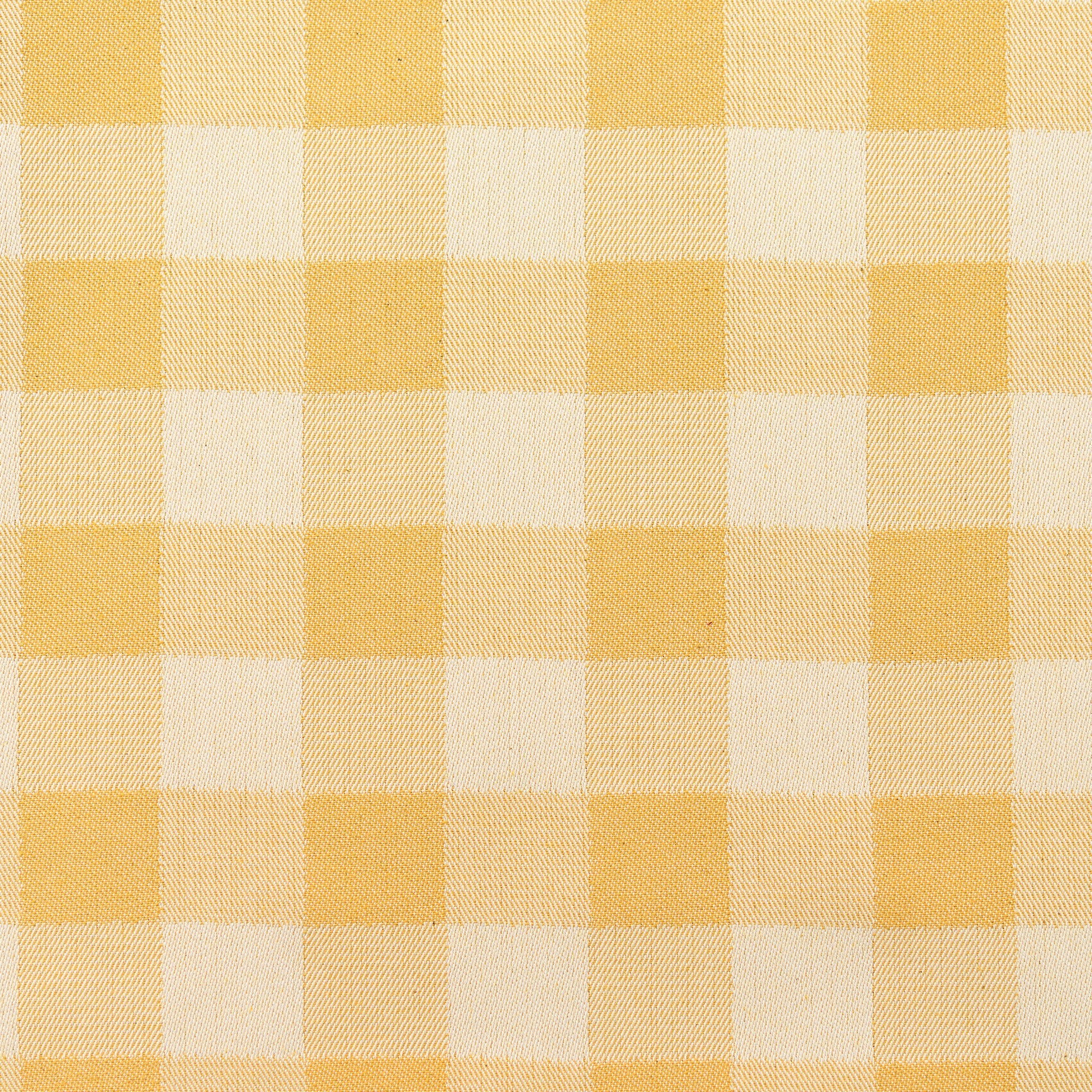 Cushion Woodhouse Check Cotton Mustard