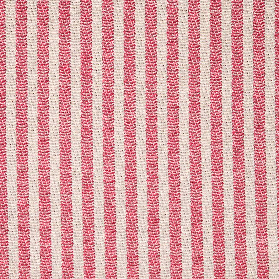 Headboard Harbour Stripe Cotton Radish