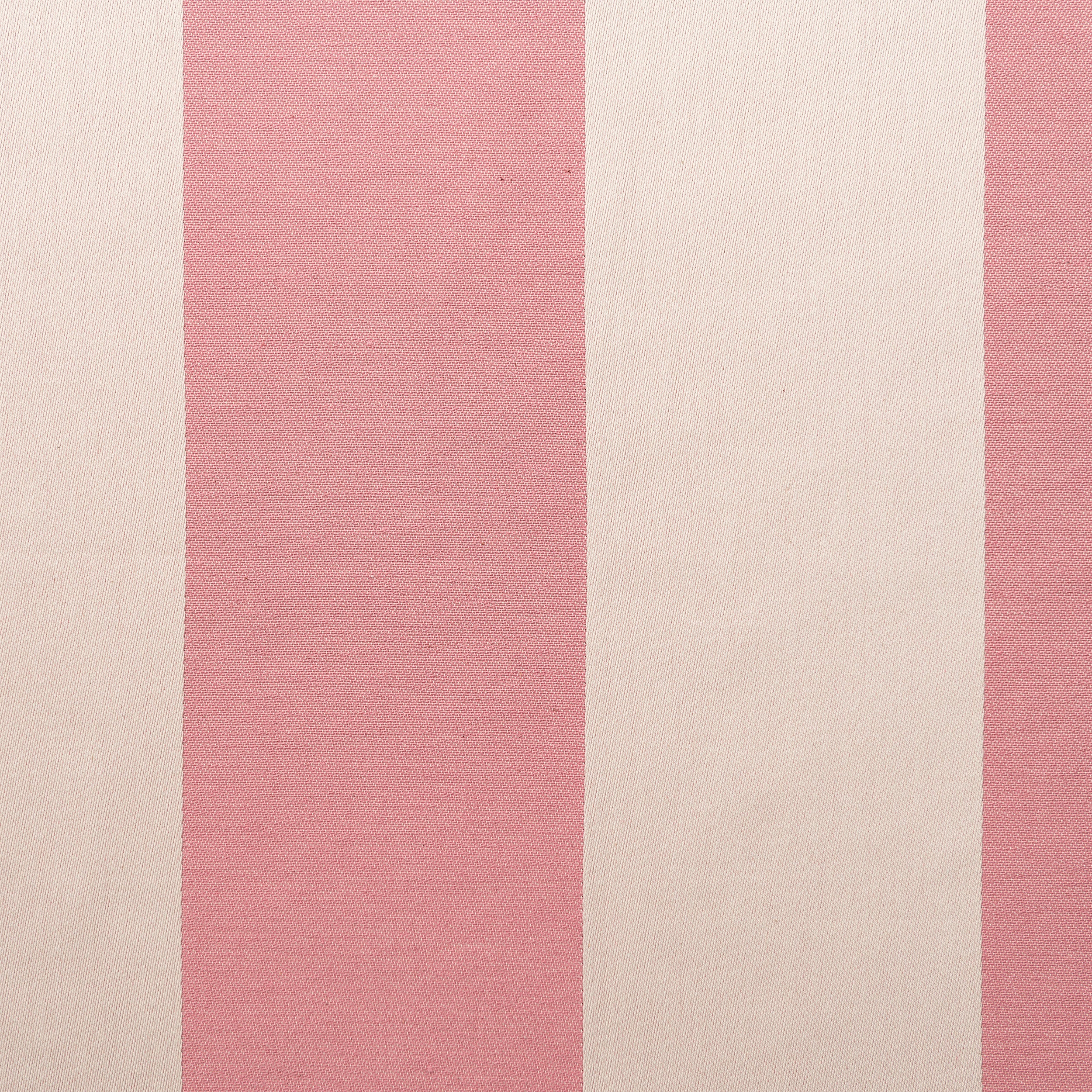 Sleeper Stripe Cotton Fabric Rose