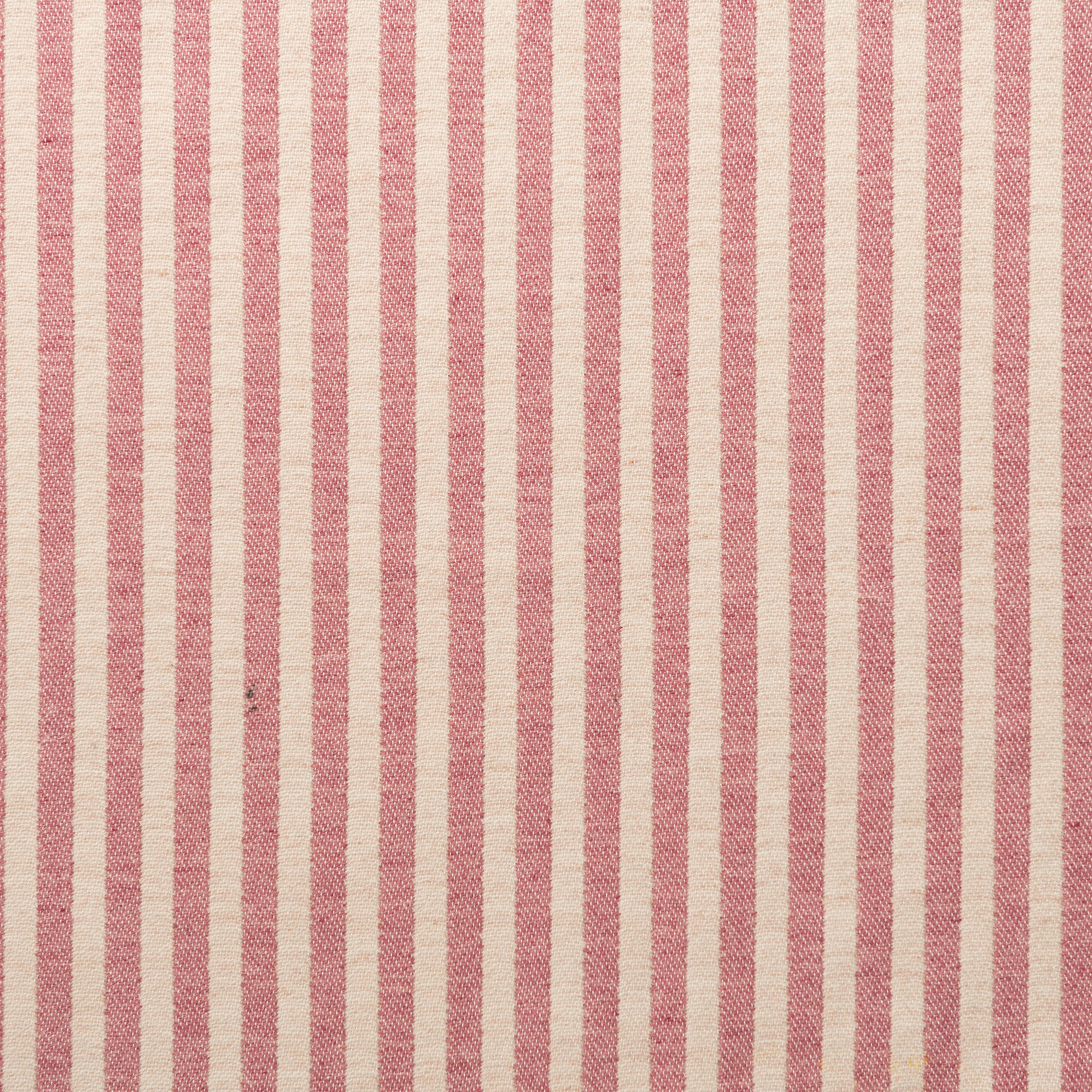 Harbour Stripe Merino Wool Fabric Rose